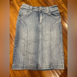 Seven denim skirt. So cute super trendy Skirt great material.